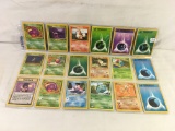 Lot of 18 Pcs Collector Loose Pokemon Trading Game Card - See Pictures