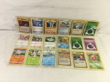 Lot of 18 Pcs Collector Loose Pokemon Trading Game Card - See Pictures