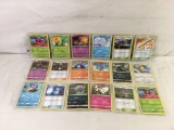 Lot of 18 Pcs Collector Loose Pokemon Trading Game Card - See Pictures