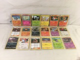 Lot of 18 Pcs Collector Loose Pokemon Trading Game Card - See Pictures