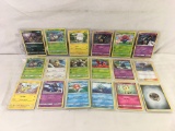 Lot of 18 Pcs Collector Loose Pokemon Trading Game Card - See Pictures