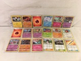 Lot of 18 Pcs Collector Loose Pokemon Trading Game Card - See Pictures