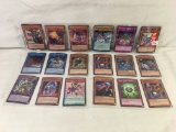 Lot of 18 Pcs Collector Loose Konami Yu-Gi-Oh Trading Card Game - See Pictures