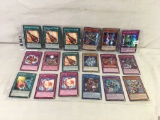 Lot of 18 Pcs Collector Loose Konami Yu-Gi-Oh Trading Card Game - See Pictures