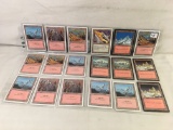 Lot of 18 Pcs Collector Loose Magic The Gathering Trading Card Game - See Pictures