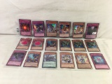 Lot of 18 Pcs Collector Loose Konami Yu-Gi-Oh Trading Card Game - See Pictures