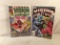 Lot of 2 Pcs Collector Vintage Marvel Comics Vision and The Sacrlet Witch Comics No.1.5.