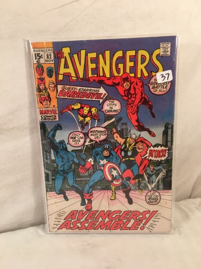 Collector Vintage Marvel Comics The Avengers Avengers Assemble Comic Book No. 82