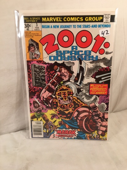 Collector Vintage Marvel Comics 2001 A Space Odyssey Marak The Merciless Comic No. 3