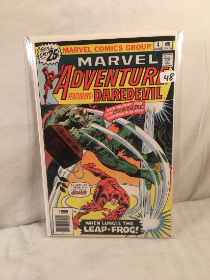 Collector Vintage Marvel Comics Marvel Adventure Featuring Daredevil Comic Book No. 4