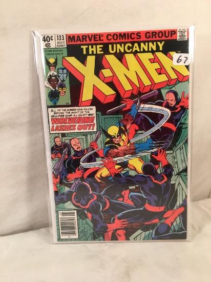 Collector Vintage Marvel Comics The Uncanny X-Man Wolverine Lashes Out Comic Book No. 133