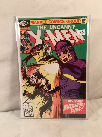 Collector Vintage Marvel Comics The Uncanny X-Men Everybody Dies Comic Book No. 142