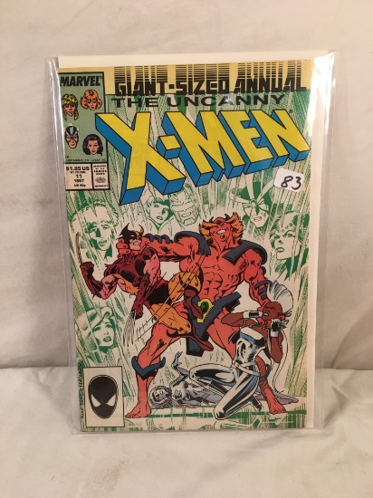 Collector Vintage Marvel Comics Giant-Sized Annual The Uncanny X-Men Comic Book No.11