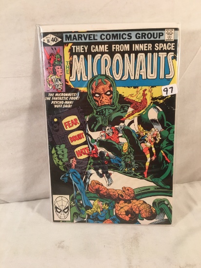Collector Vintage Marvel Comics They Came from Inner Space Micronauts Comic Book No.16