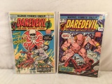 Lot of 2 Pcs Collector Vintage Marvel Comics  Daredevil Comic Books No.119.121.