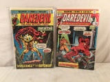 Lot of 2 Pcs Collector Vintage Marvel Comics  Daredevil Comic Books No.124.125.