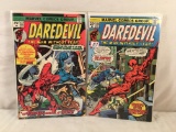 Lot of 2 Pcs Collector Vintage Marvel Comics  Daredevil Comic Books No.126.127.