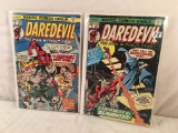 Lot of 2 Pcs Collector Vintage Marvel Comics  Daredevil Comic Books No.128.129.