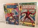 Lot of 2 Pcs Collector Vintage Marvel Comics  Daredevil Comic Books No.134.135.