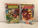 Lot of 2 Pcs Collector Vintage Marvel Comics  Daredevil Comic Books No.140.142.