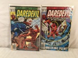 Lot of 2 Pcs Collector Vintage Marvel Comics  Daredevil Comic Books No.147.148.