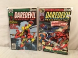 Lot of 2 Pcs Collector Vintage Marvel Comics  Daredevil Comic Books No.155.156.