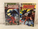 Lot of 2 Pcs Collector Vintage Marvel Comics  Daredevil Comic Books No.157.158.