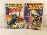 Lot of 2 Pcs Collector Vintage Marvel Comics  Daredevil Comic Books No.165.166.