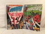 Lot of 2 Pcs Collector Vintage Marvel Comics  Daredevil Comic Books No.174.175.
