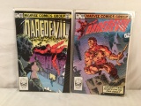 Lot of 2 Pcs Collector Vintage Marvel Comics  Daredevil Comic Books No.191.192.