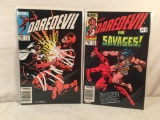 Lot of 2 Pcs Collector Vintage Marvel Comics  Daredevil Comic Books No.202.203.