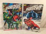 Lot of 2 Pcs Collector Vintage Marvel Comics  Daredevil Comic Books No.206.207.