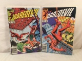 Lot of 2 Pcs Collector Vintage Marvel Comics  Daredevil Comic Books No.210.211.