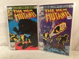 Lot of 2 Pcs Collector Vintage Marvel Comics The New Mutants  Comic Books No.1.3.