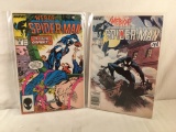 Lot of 2 Pcs Collector Vintage Marvel Comics Web Of Spider-man  Comic Books No.1.34.