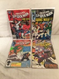 Lot of 4 Pcs Collector Vintage Marvel Comics  The Amaizng Spider-man No.24.277.284.285.