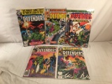 Lot of 5 Pcs Collector Vintage Marvel The Defenders Comic Books No.25.85.87.88.89.