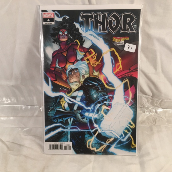 Collector Modern Marvel Comics  Thor Spider-woman Variant LGY#730 No. 4 Comic Book