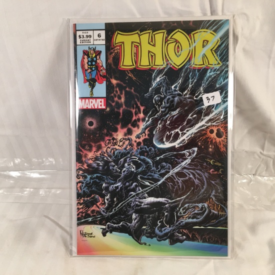 Collector Modern Marvel Comics  Thor VARIANT EDITION LGY732 No.6 Comic Book