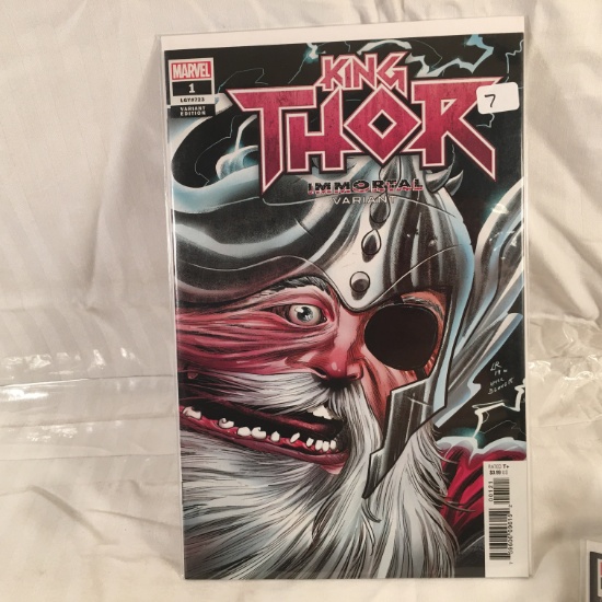 Collector Modern Marvel Comics King Thor Immortal VARIANT EDITION  Comic Book No.1 lgy#723