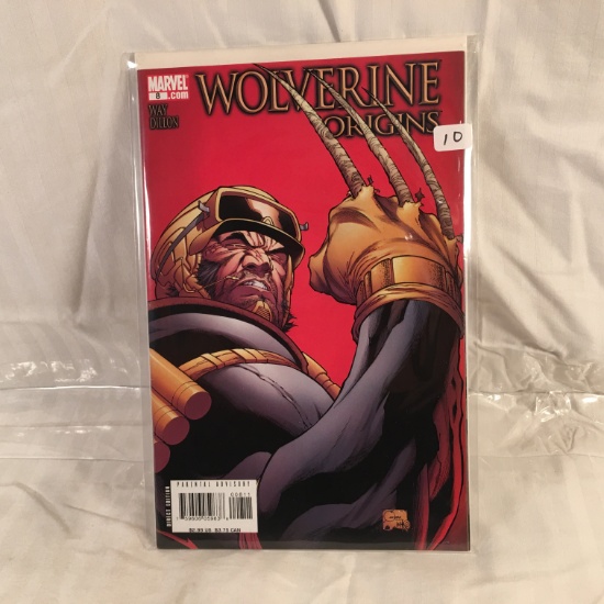 Collector Modern Marvel Comics Wolverine Origins Comic Book No.8