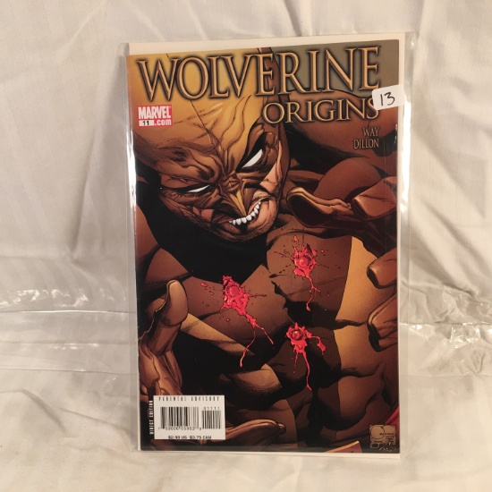 Collector Modern Marvel Comics Wolverine Origins Comic Book No.11