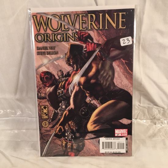 Collector Modern Marvel Comics Wolverine Origins Comic Book No.21