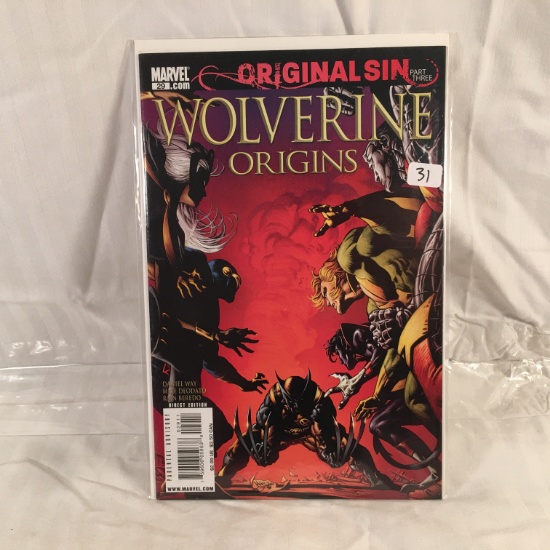 Collector Modern Marvel Comics Wolverine Origins Comic Book No.29