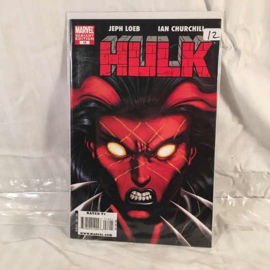 Collector Modern Marvel Comics VARIANT EDITION Hulk  Comic Book #14