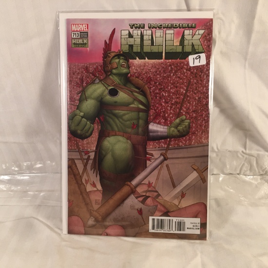Collector Modern Marvel Comics VARIANT EDITION The Incredible Hulk  Comic Book #713