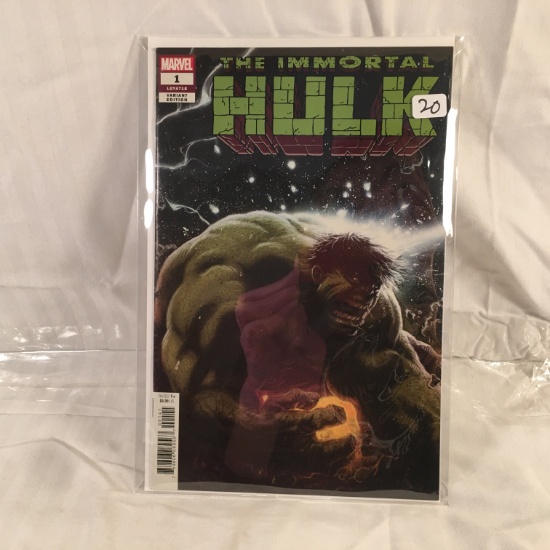 Collector Modern Marvel Comics VARIANT EDITION  The Immortal Hulk Comic Book #1 LGY#718