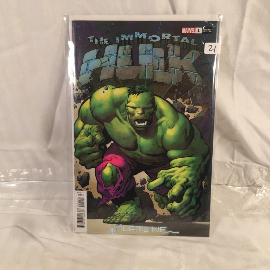 Collector Modern Marvel Comics VARIANT EDITION  The Immortal Hulk Comic Book #1