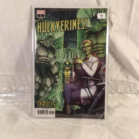 Collector Modern Marvel Comics VARIANT EDITION Hulkverines Comic Book #1