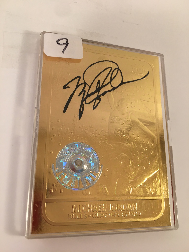 Collector 1997 Fleer/Skybox NBA Sport Card Michael Jordan Serial #0886 23K  Gold Gemstones | Art, Antiques & Collectibles Collectibles Sports  Memorabilia Sports Cards | Online Auctions | Proxibid